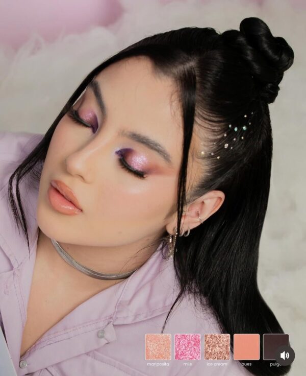 PALETA DE SOMBRAS LUNA EG X MIIS COSMETICS - Imagen 3