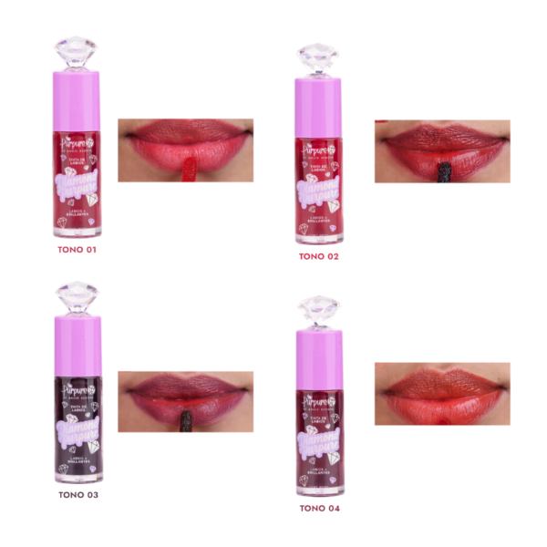 TINTA LABIOS DIAMOND PURPURE - Imagen 3