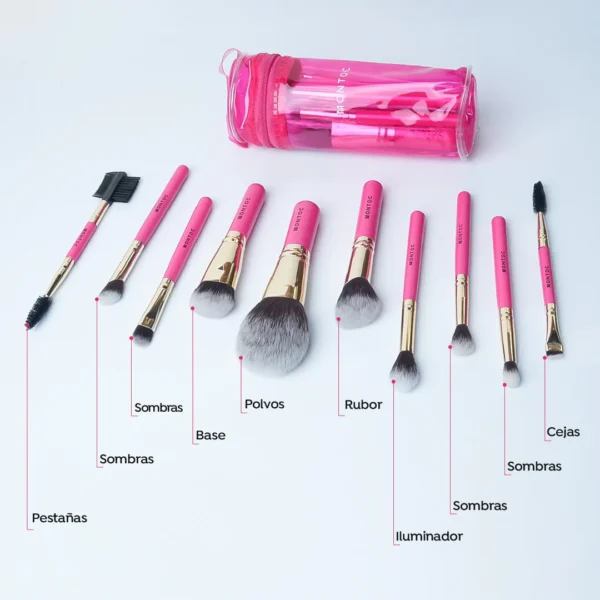Kit brochas viajero ona Montoc