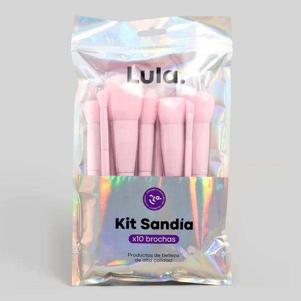 Set de brochas Sandia X10 Lula