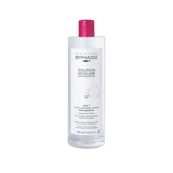 Agua micelar piel sensible Byphasse