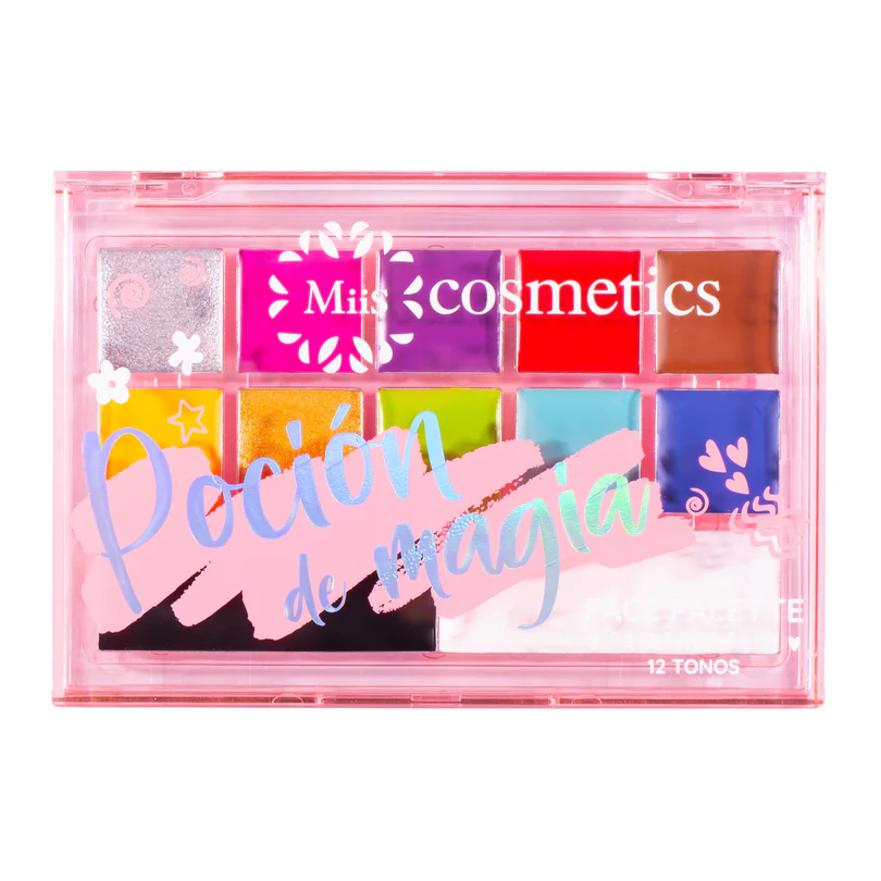 Paleta artística para rostro Poción Miis cosmetics