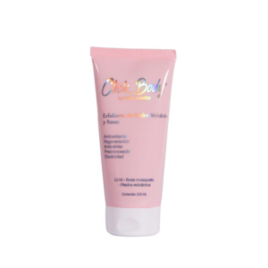 Exfoliante corporal de rosas Click Hair